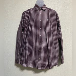 Cinch men’s‎ long sleeve button down, size Medium